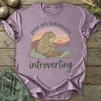 Printify T-Shirt Just Introverting T-Shirt