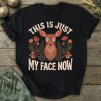 Printify T-Shirt Just My Face T-Shirt