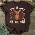 Printify T-Shirt Just My Face T-Shirt