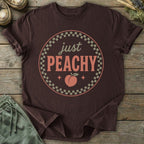 Printify T-Shirt Just Peachy T-Shirt