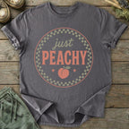Printify T-Shirt Just Peachy T-Shirt
