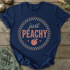Printify T-Shirt Just Peachy T-Shirt