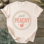 Printify T-Shirt Just Peachy T-Shirt