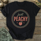 Printify T-Shirt Just Peachy T-Shirt