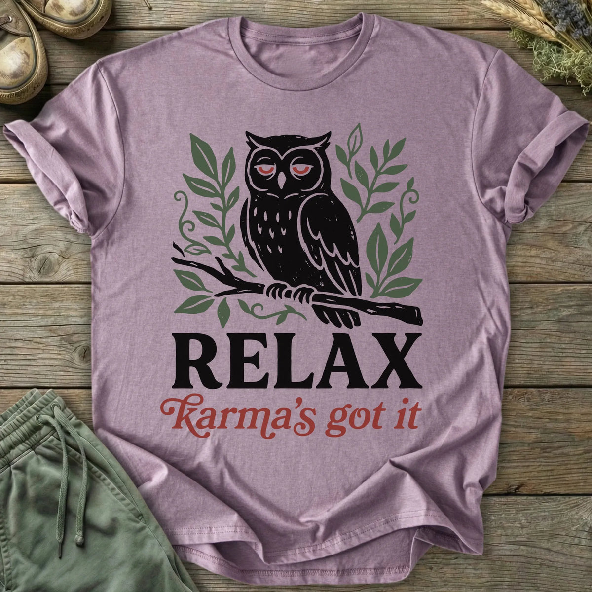 Printify T-Shirt Karma's Got It T-Shirt