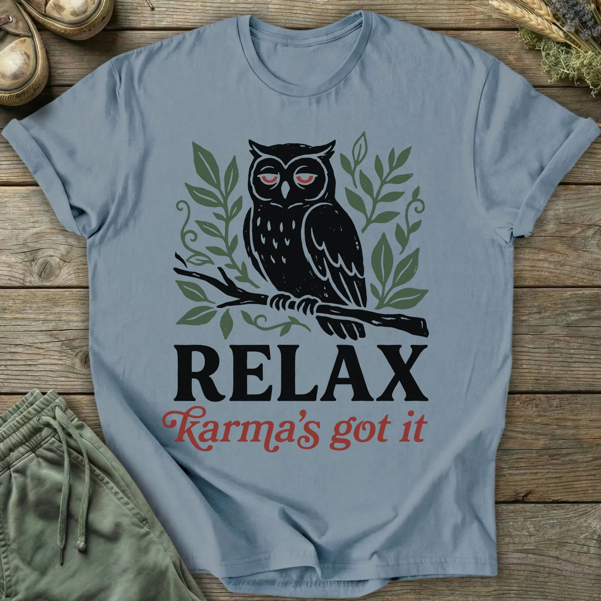 Printify T-Shirt Karma's Got It T-Shirt