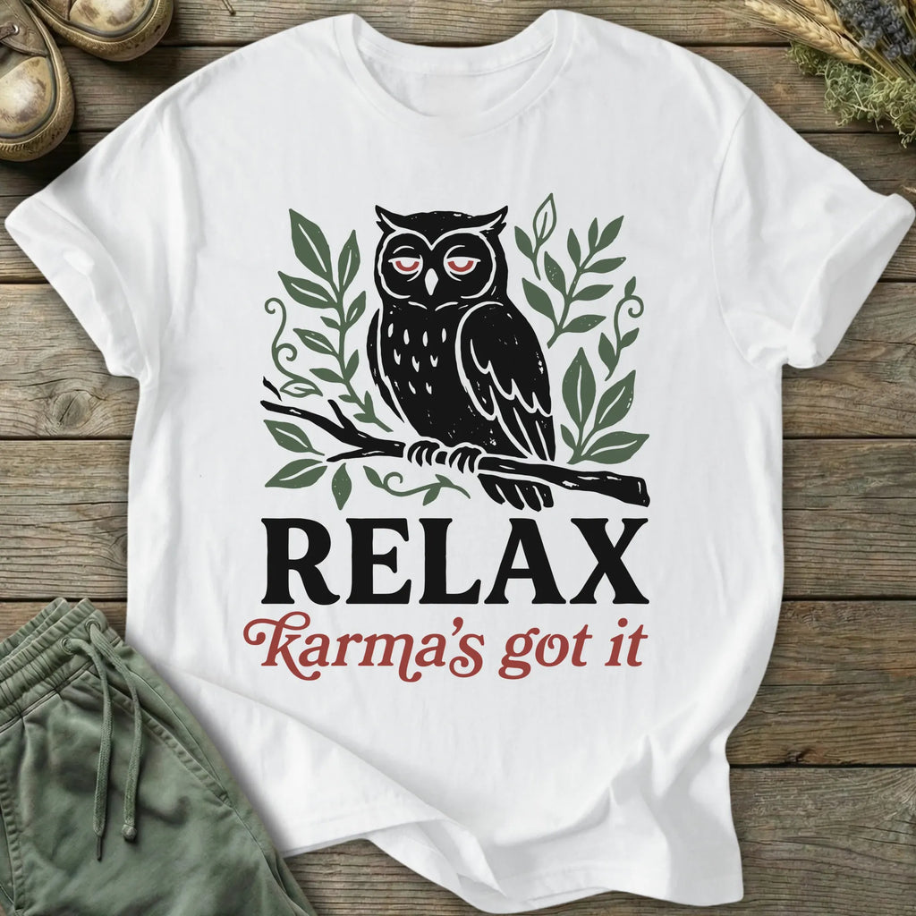 Printify T-Shirt Karma's Got It T-Shirt
