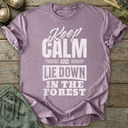 Printify T-Shirt Keep Calm And Lie Down T-Shirt