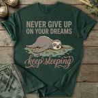 Printify T-Shirt Keep Sleeping Sloth T-Shirt