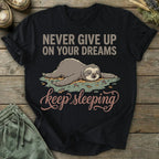 Printify T-Shirt Keep Sleeping Sloth T-Shirt