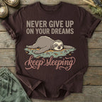 Printify T-Shirt Keep Sleeping Sloth T-Shirt