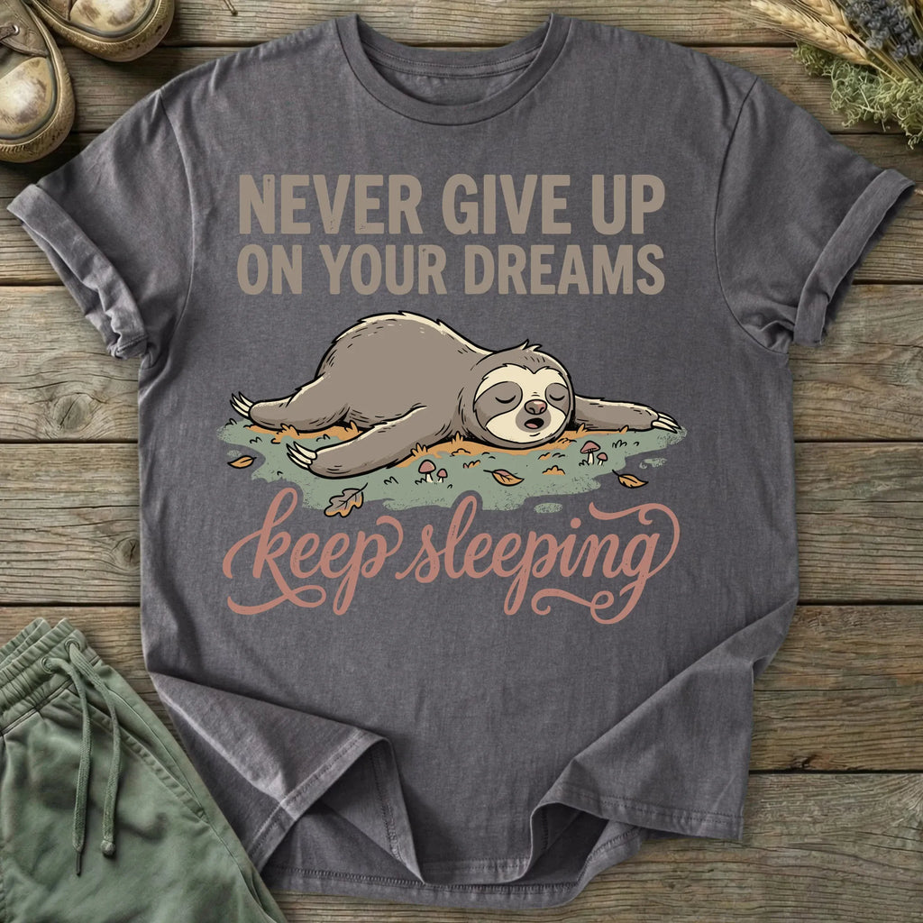 Printify T-Shirt Keep Sleeping Sloth T-Shirt