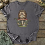 Printify T-Shirt Knitting Hedgehog T-Shirt