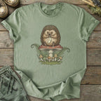 Printify T-Shirt Knitting Hedgehog T-Shirt