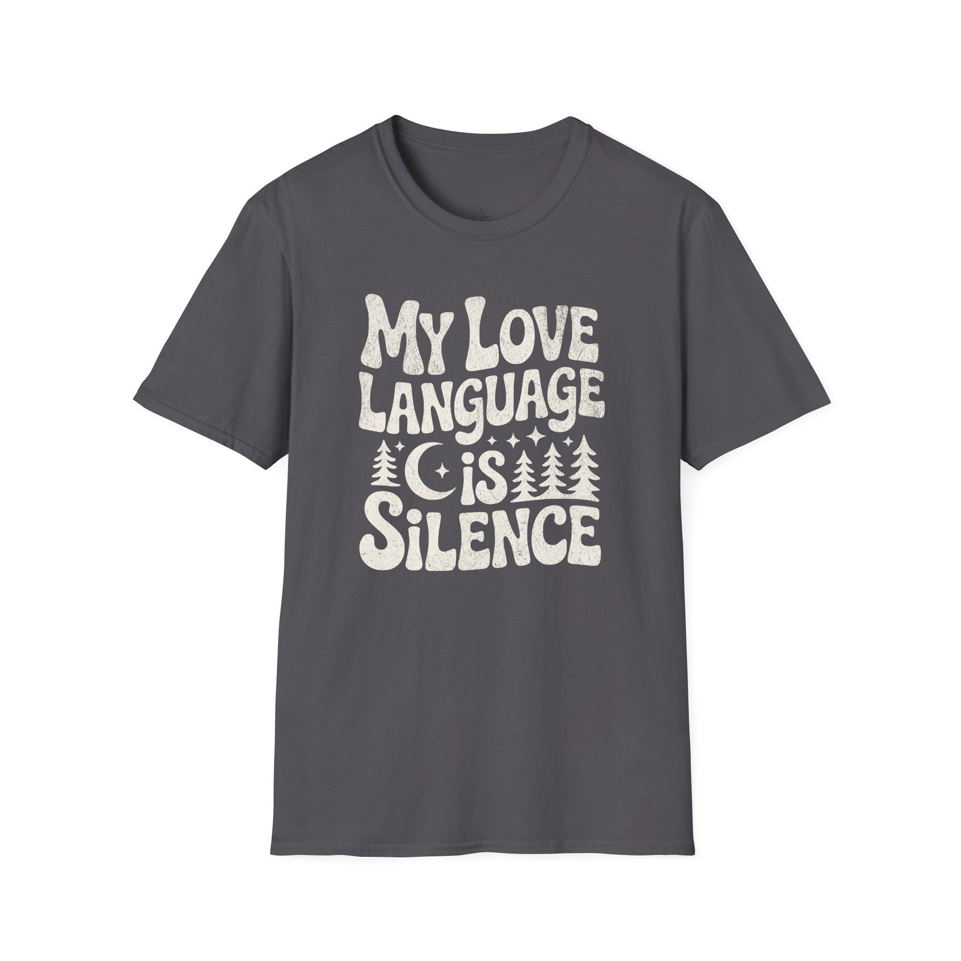 Printify T-Shirt Language Is Silence T-Shirt