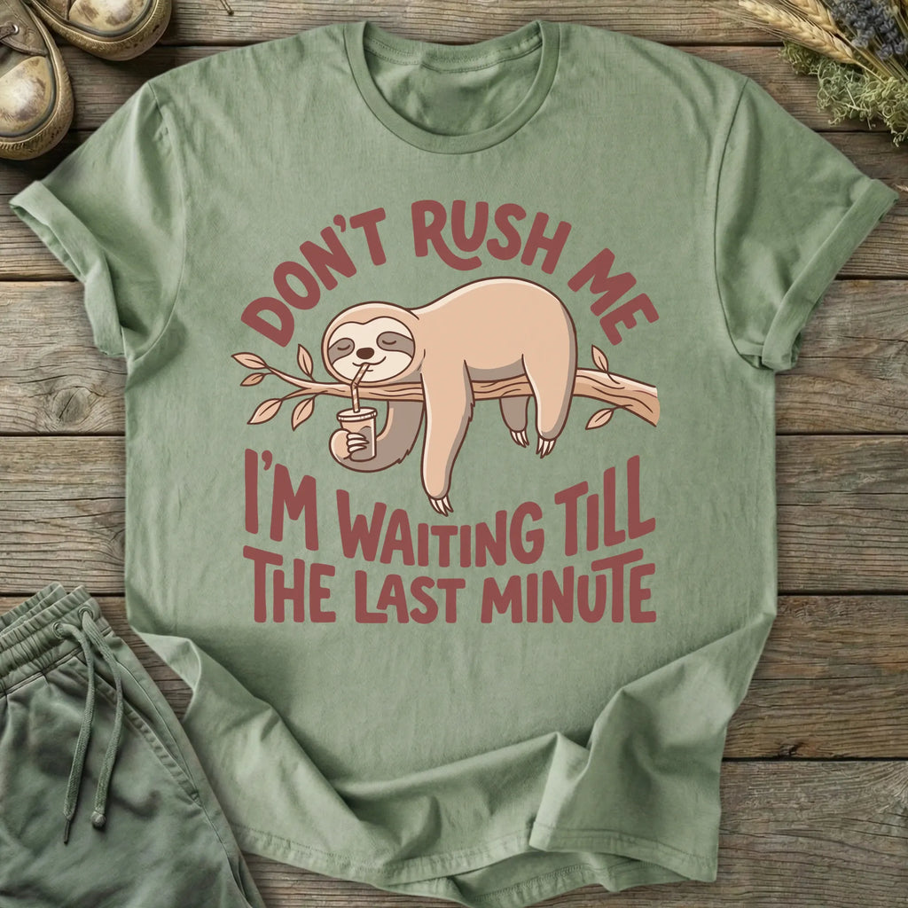 Printify T-Shirt Last Minute T-Shirt