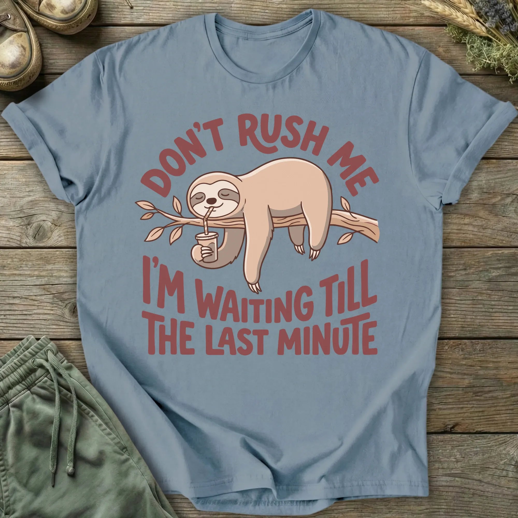 Printify T-Shirt Last Minute T-Shirt