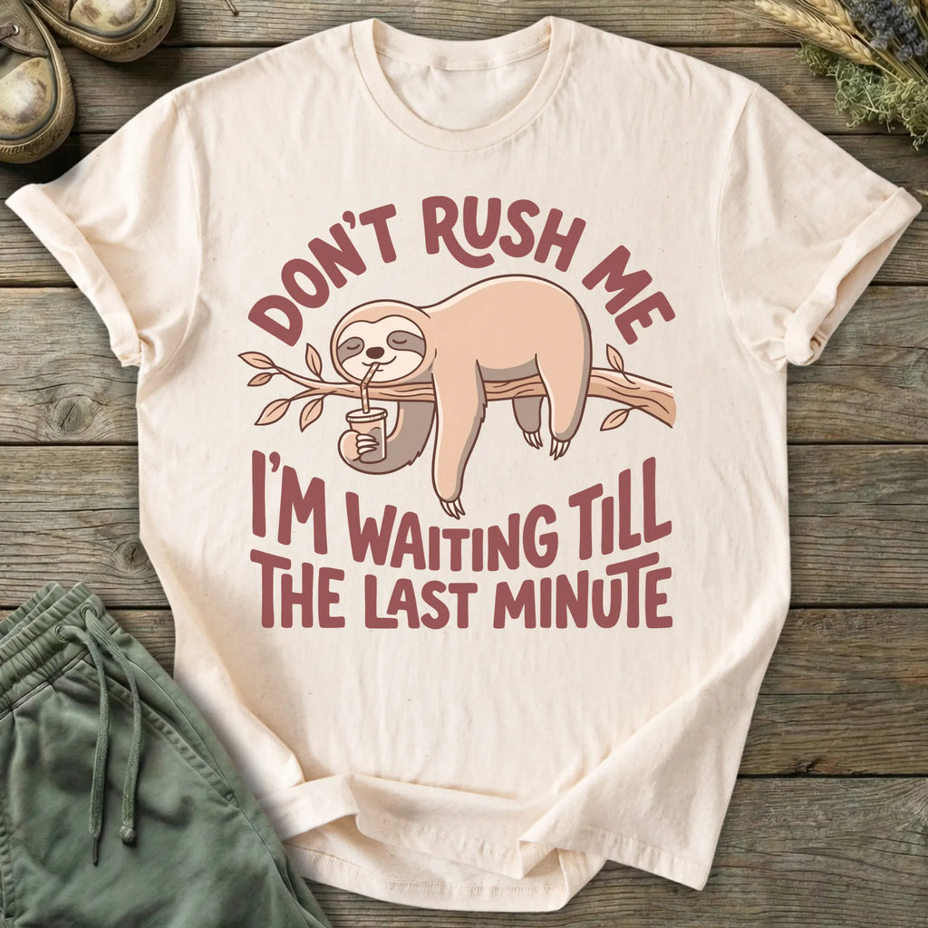 Printify T-Shirt Last Minute T-Shirt