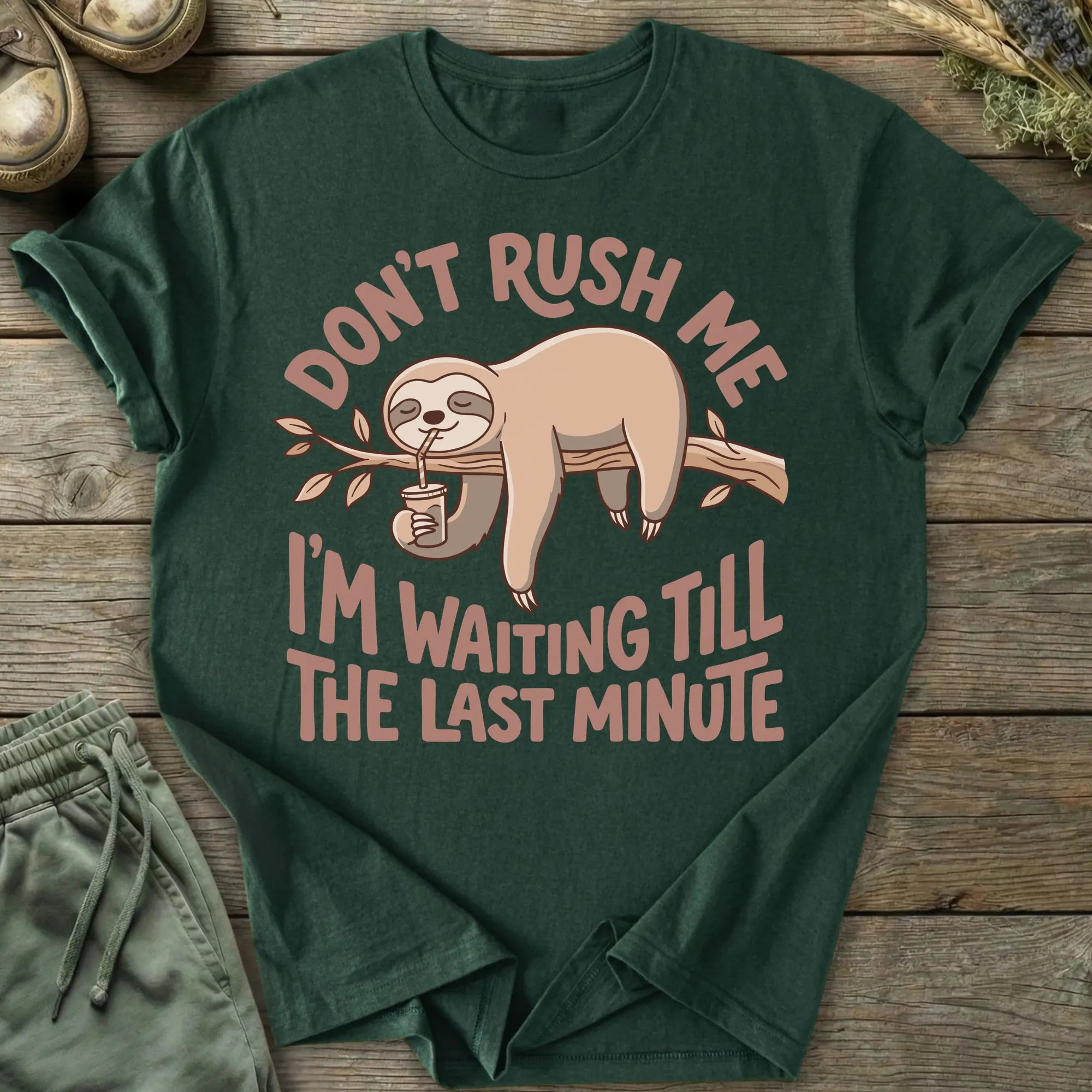 Printify T-Shirt Last Minute T-Shirt