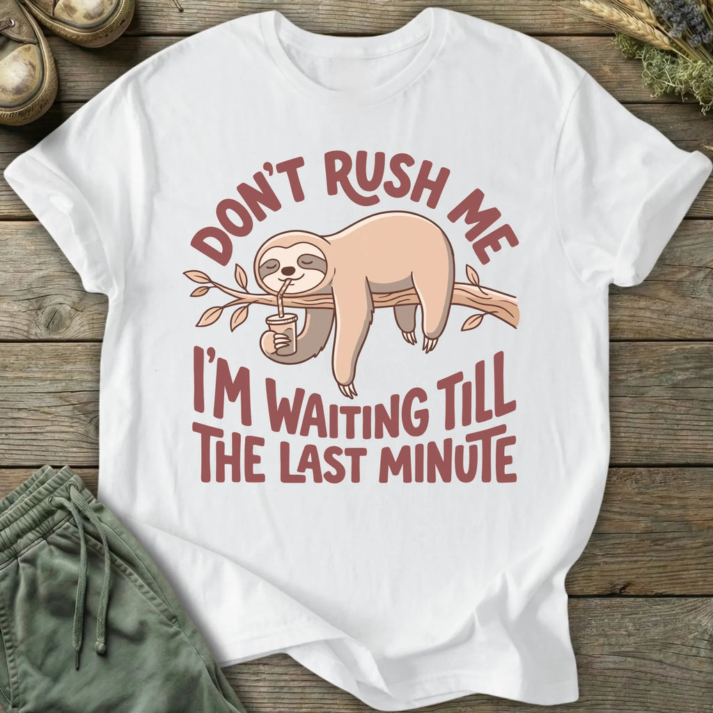Printify T-Shirt Last Minute T-Shirt
