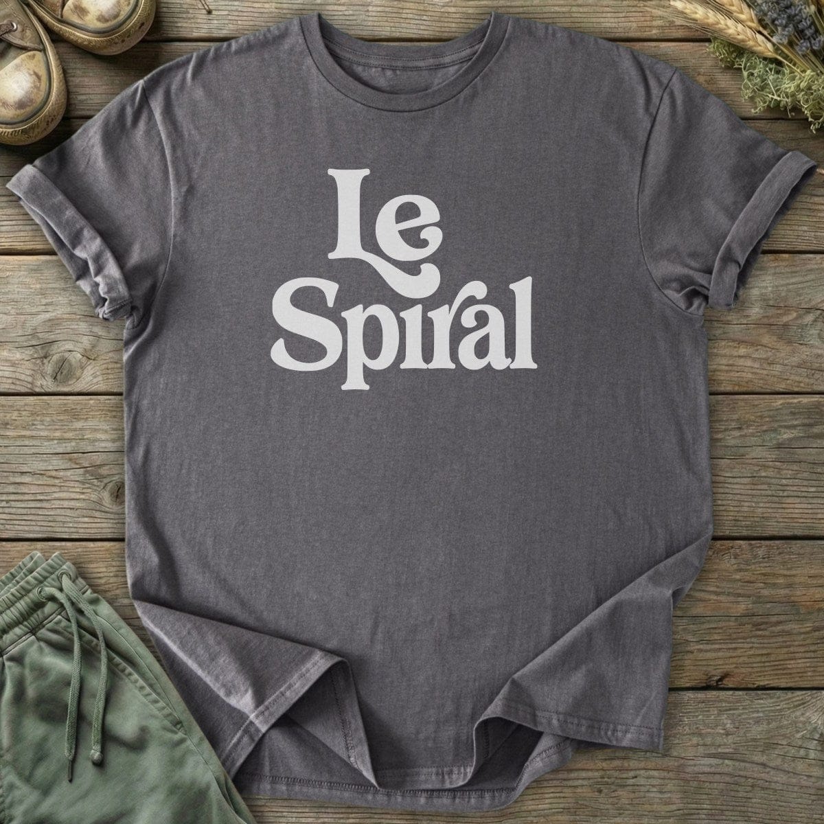 Printify T-Shirt Le Spiral T-Shirt