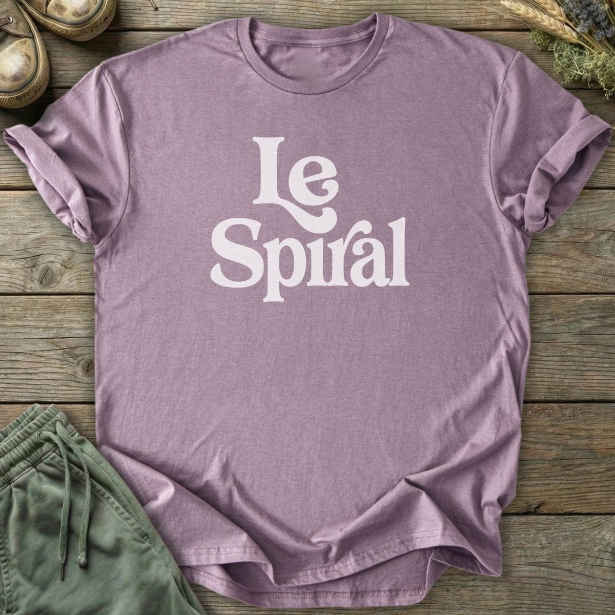 Printify T-Shirt Le Spiral T-Shirt