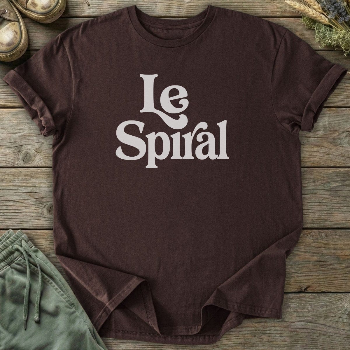 Printify T-Shirt Le Spiral T-Shirt