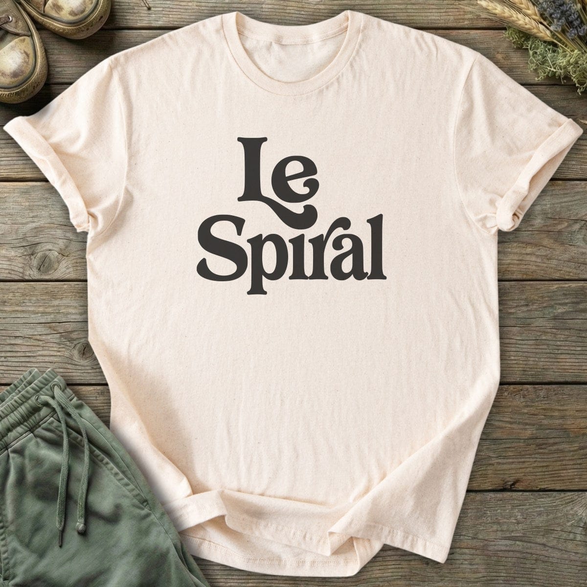 Printify T-Shirt Le Spiral T-Shirt