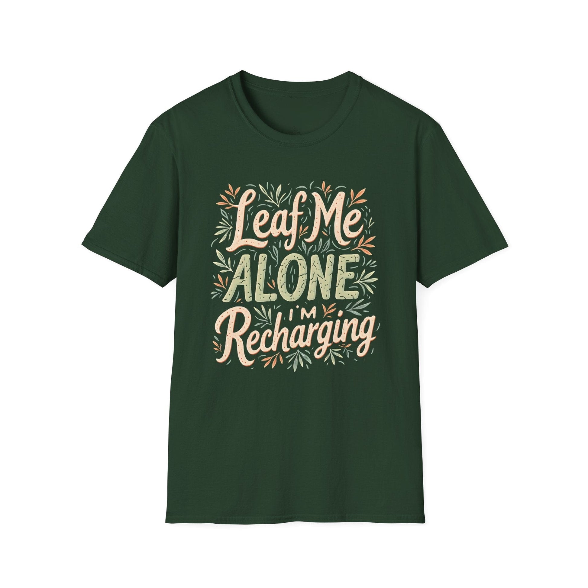 Printify T-Shirt Leaf Me Alone Colorful T-Shirt