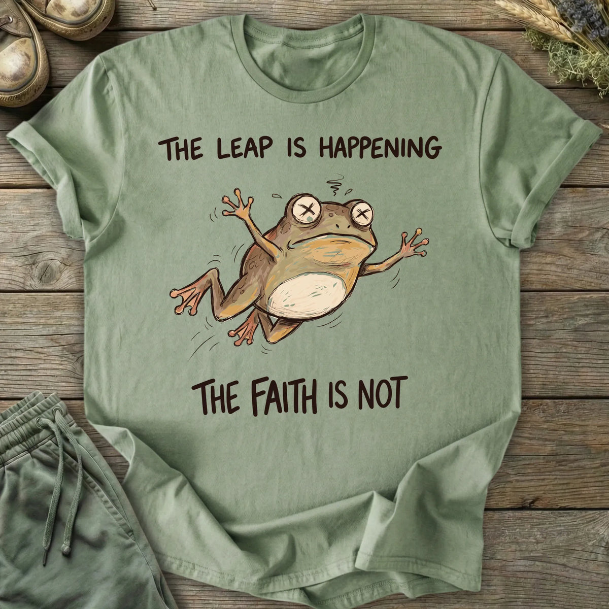 Printify T-Shirt Leap Of Faith T-Shirt