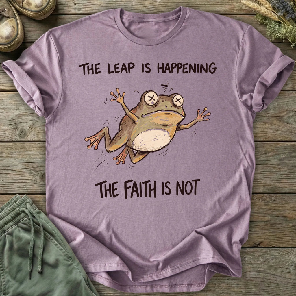 Printify T-Shirt Leap Of Faith T-Shirt