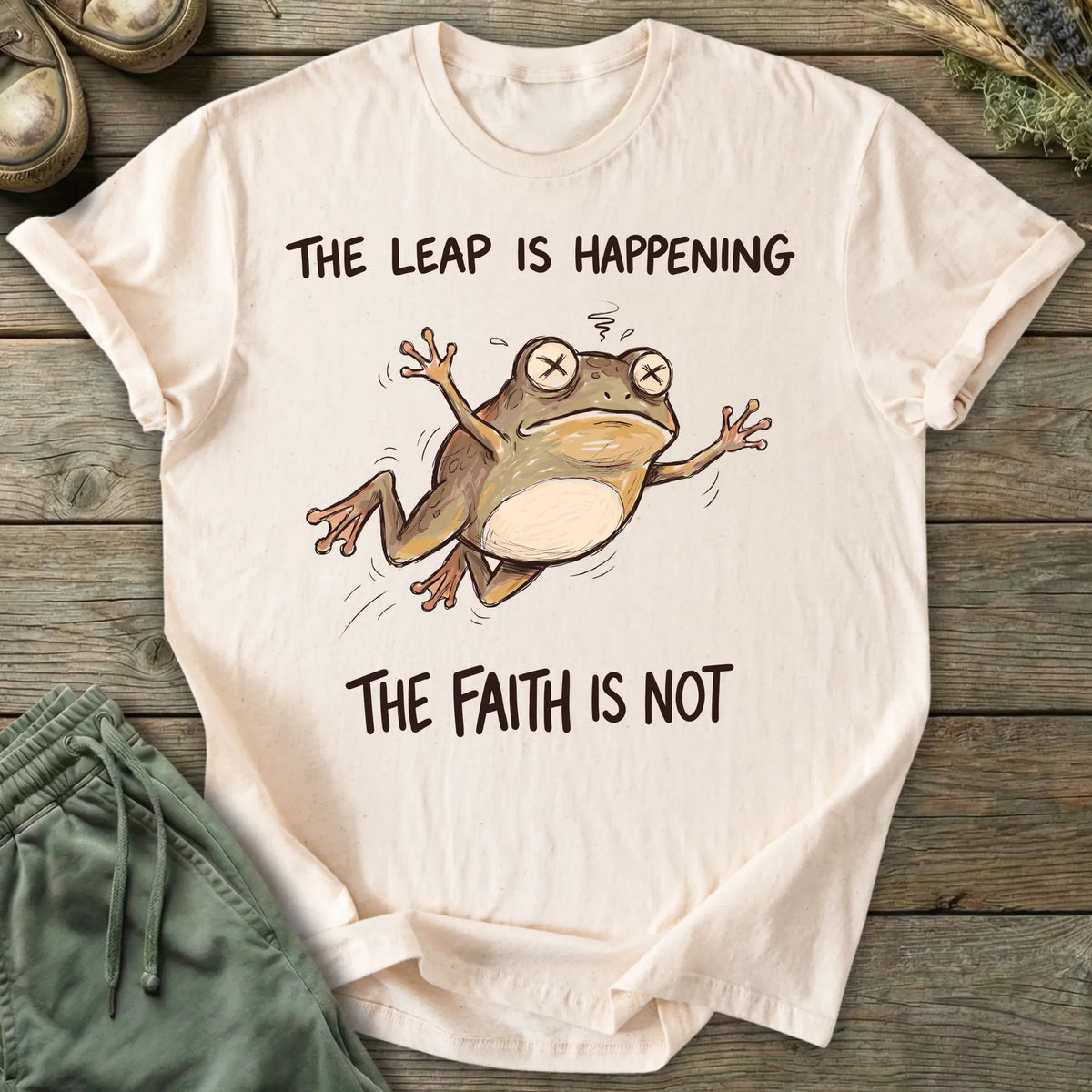 Printify T-Shirt Leap Of Faith T-Shirt