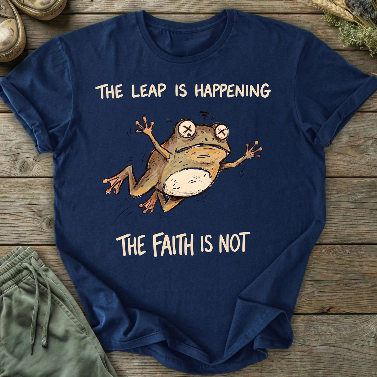 Printify T-Shirt Leap Of Faith T-Shirt