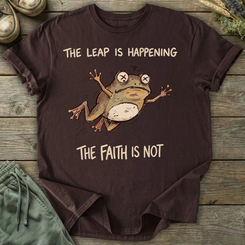 Printify T-Shirt Leap Of Faith T-Shirt