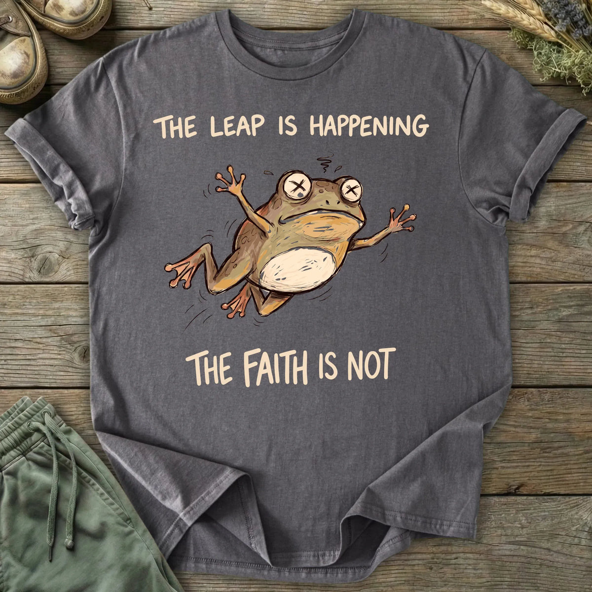Printify T-Shirt Leap Of Faith T-Shirt