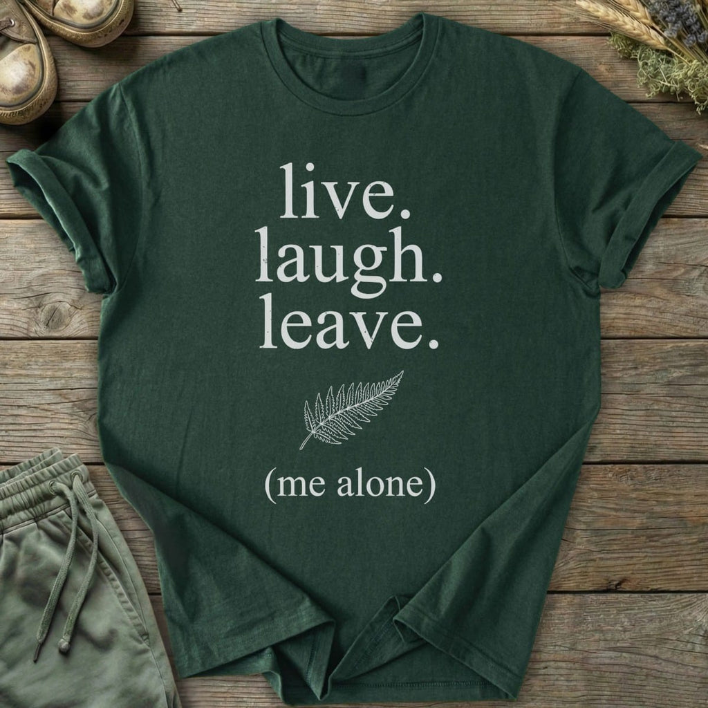 Printify T-Shirt Leave Me Alone T-Shirt