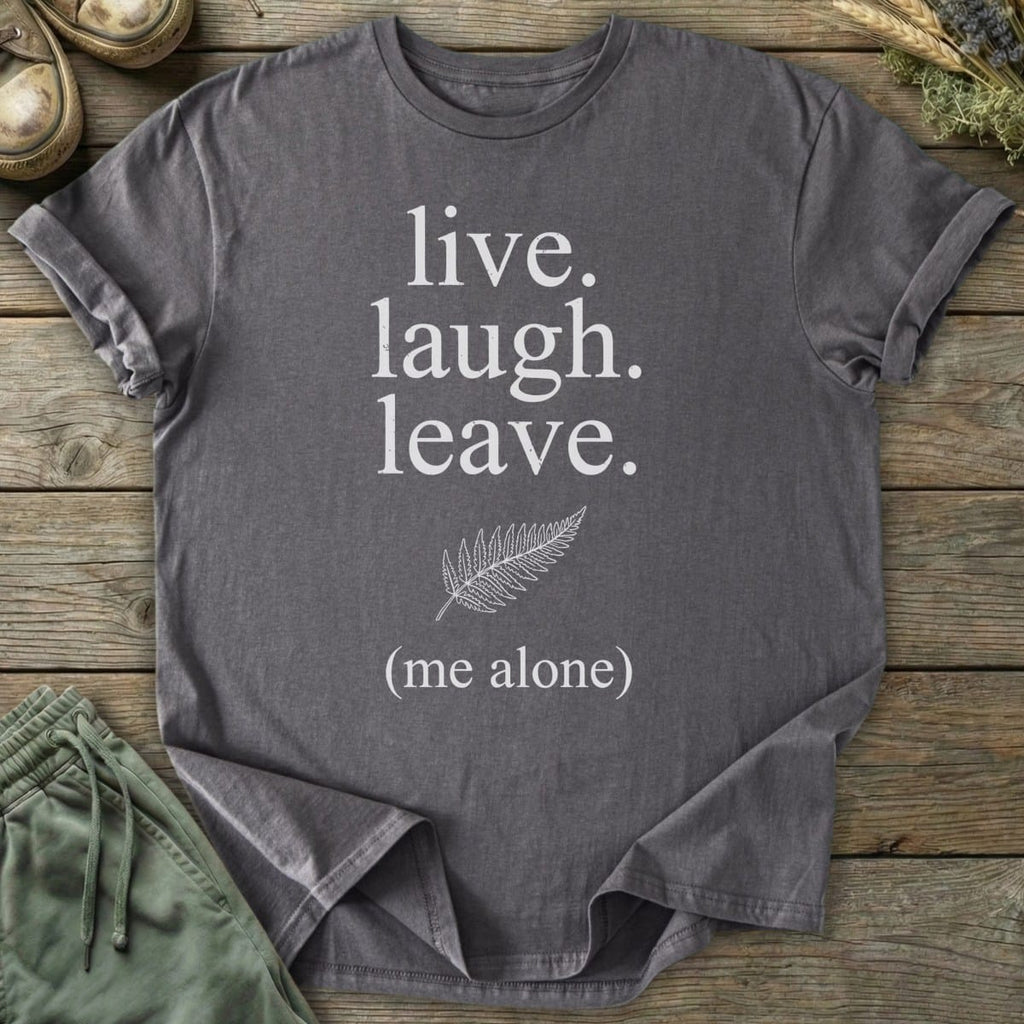 Printify T-Shirt Leave Me Alone T-Shirt