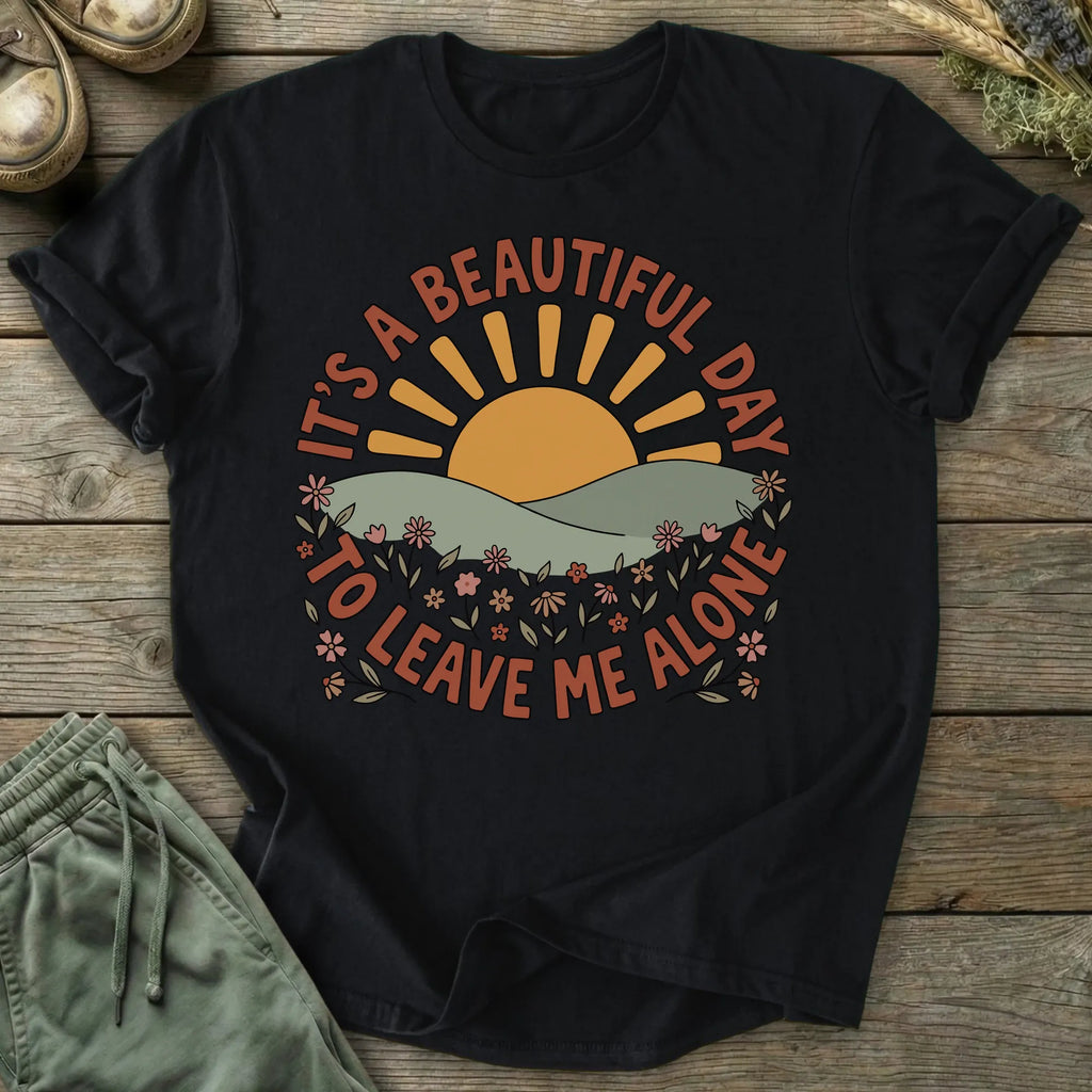 Printify T-Shirt Leave Me Alone T-Shirt