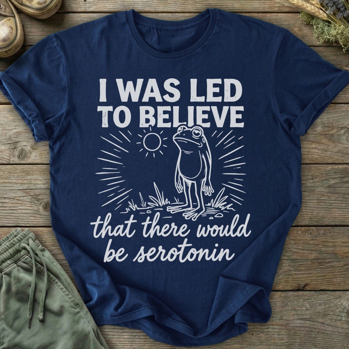 Printify T-Shirt Led To Believe T-Shirt