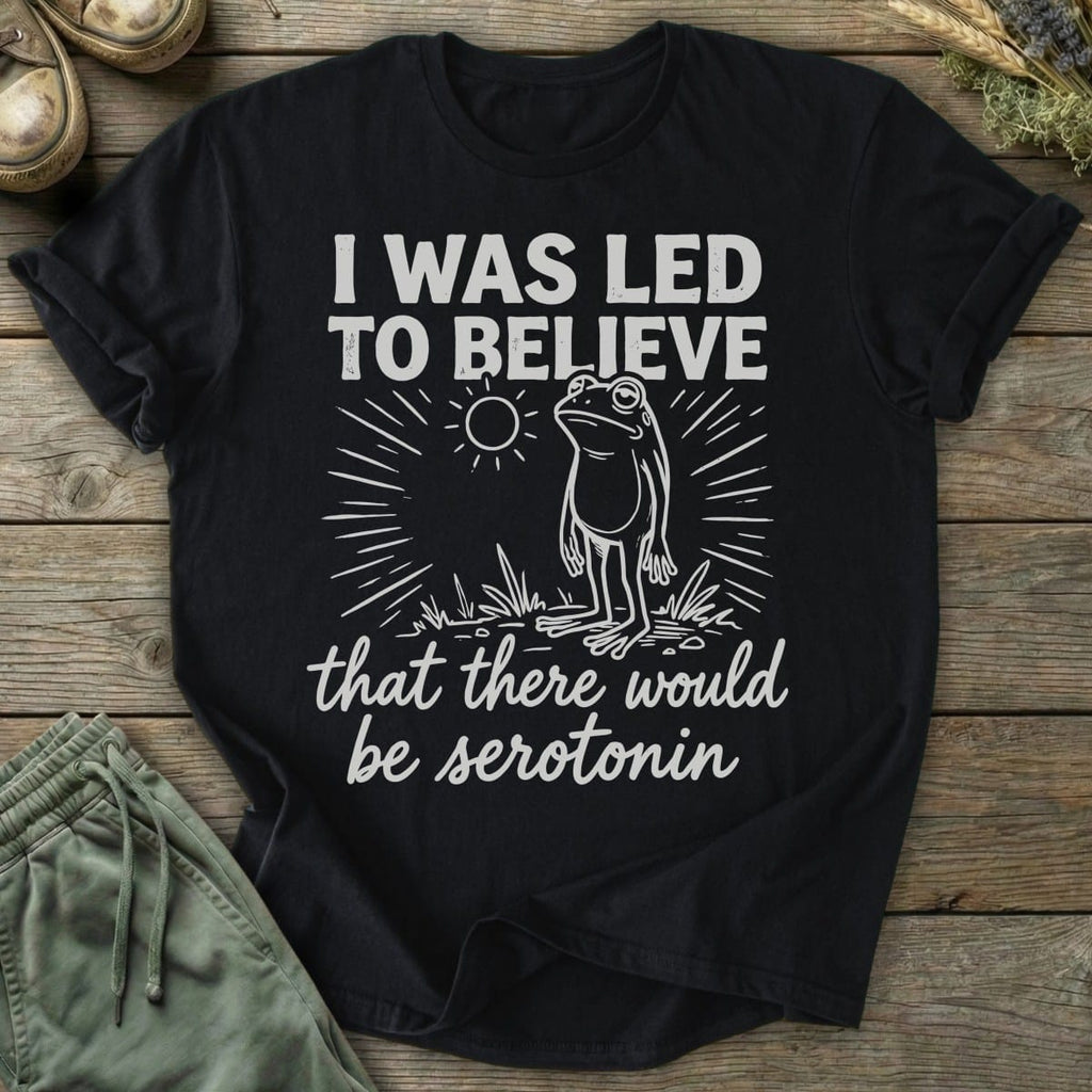 Printify T-Shirt Led To Believe T-Shirt