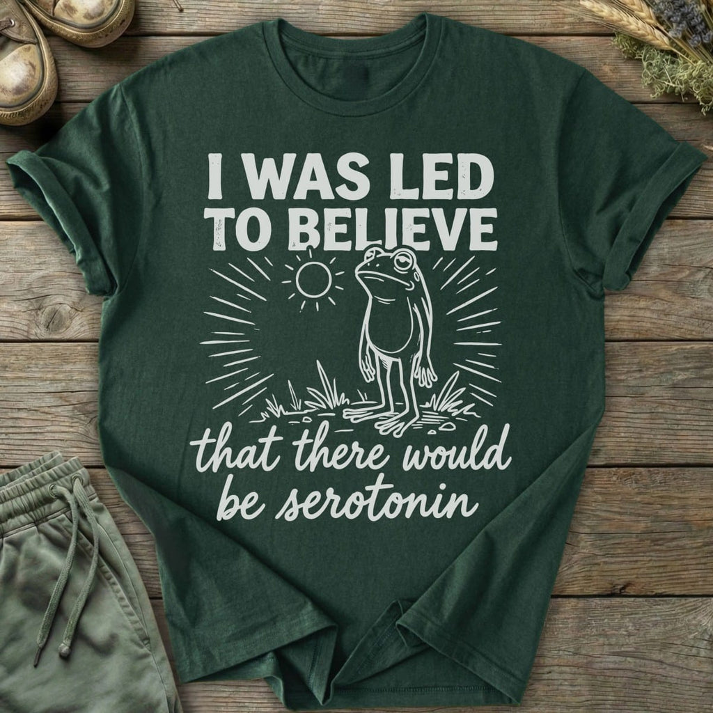 Printify T-Shirt Led To Believe T-Shirt
