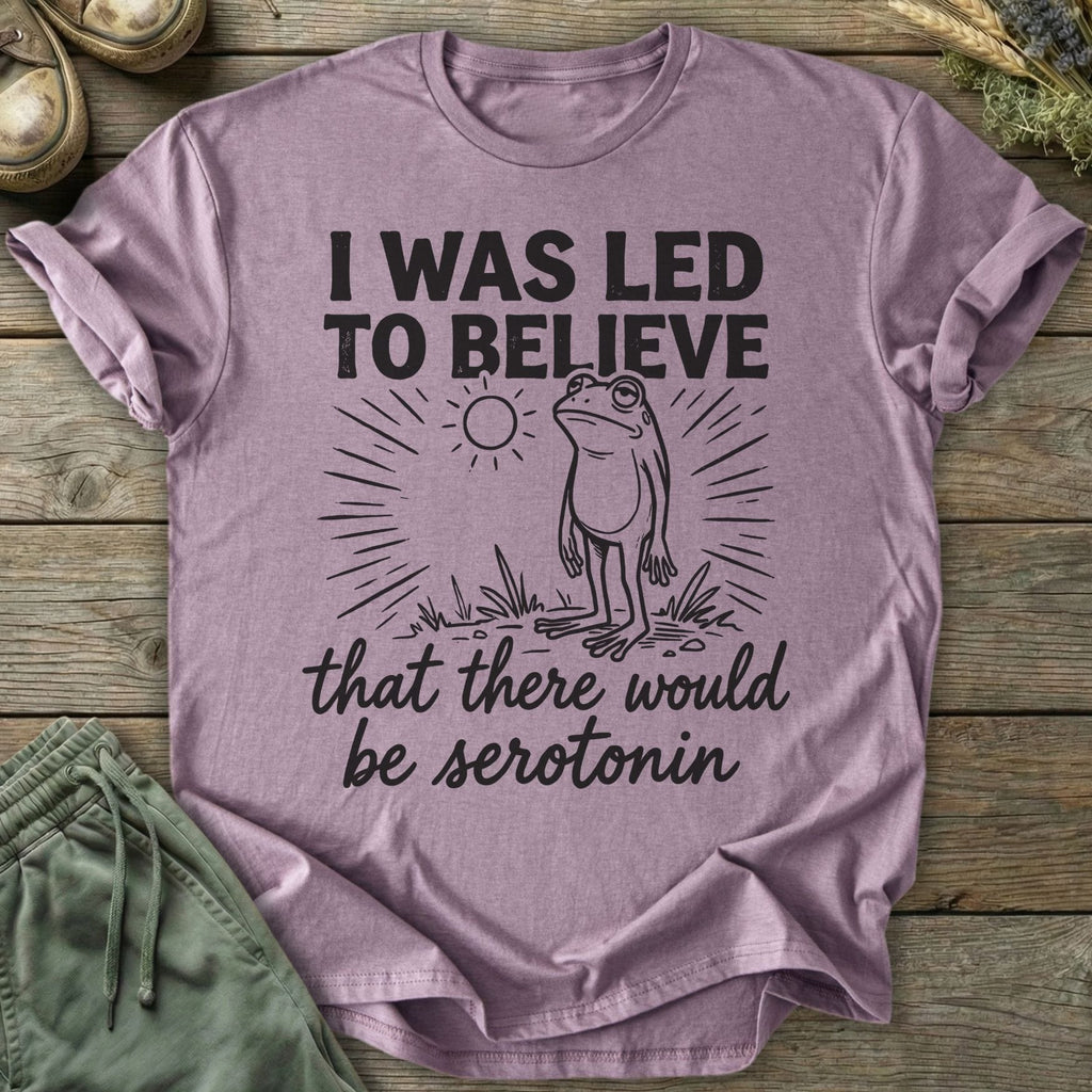 Printify T-Shirt Led To Believe T-Shirt