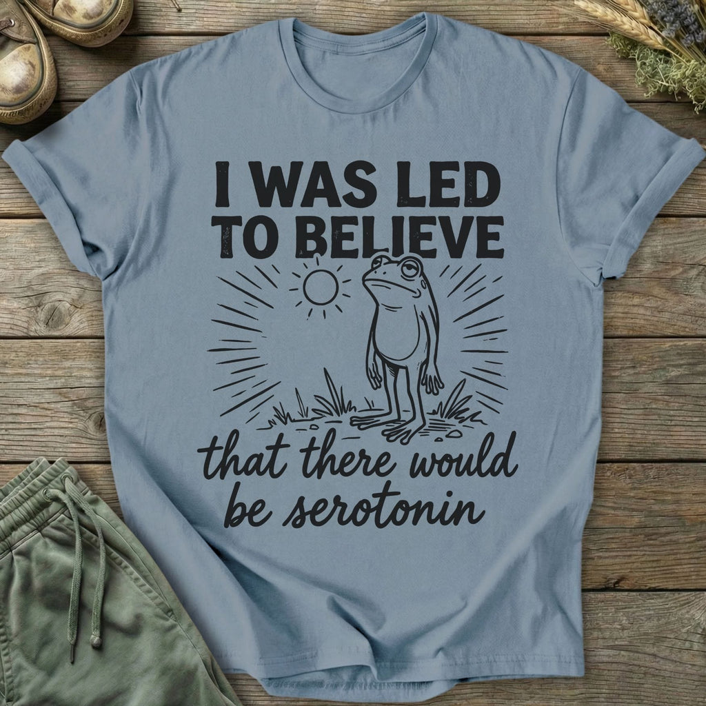 Printify T-Shirt Led To Believe T-Shirt