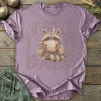 Printify T-Shirt Less Depresso T-Shirt