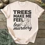 Printify T-Shirt Less Murdery T-Shirt