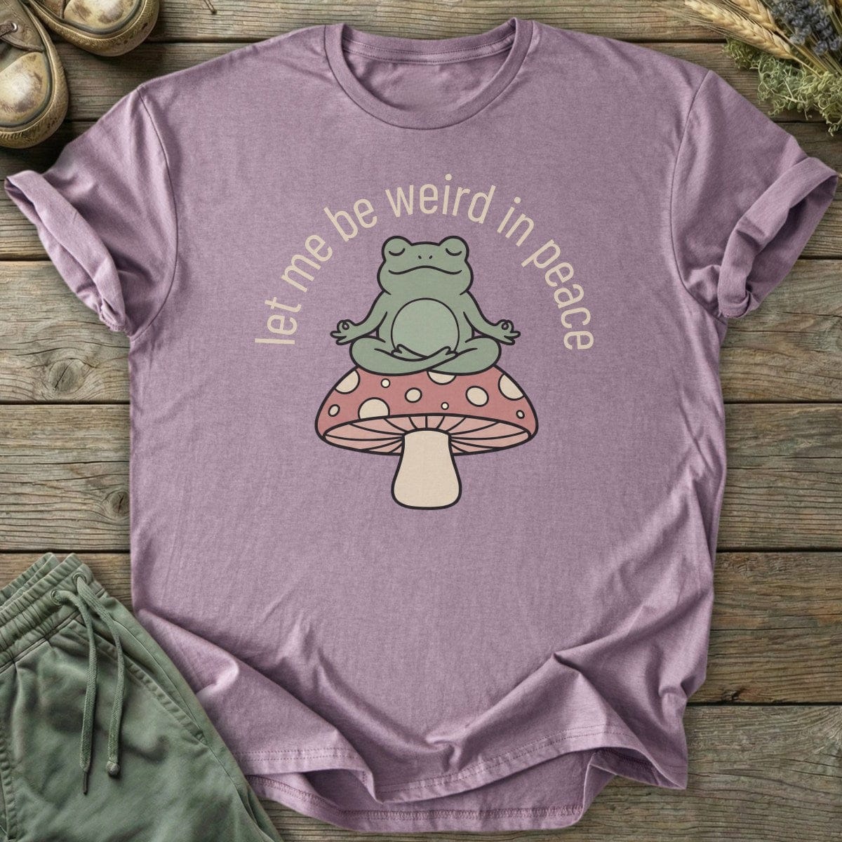 Printify T-Shirt Let Me Be Weird T-Shirt