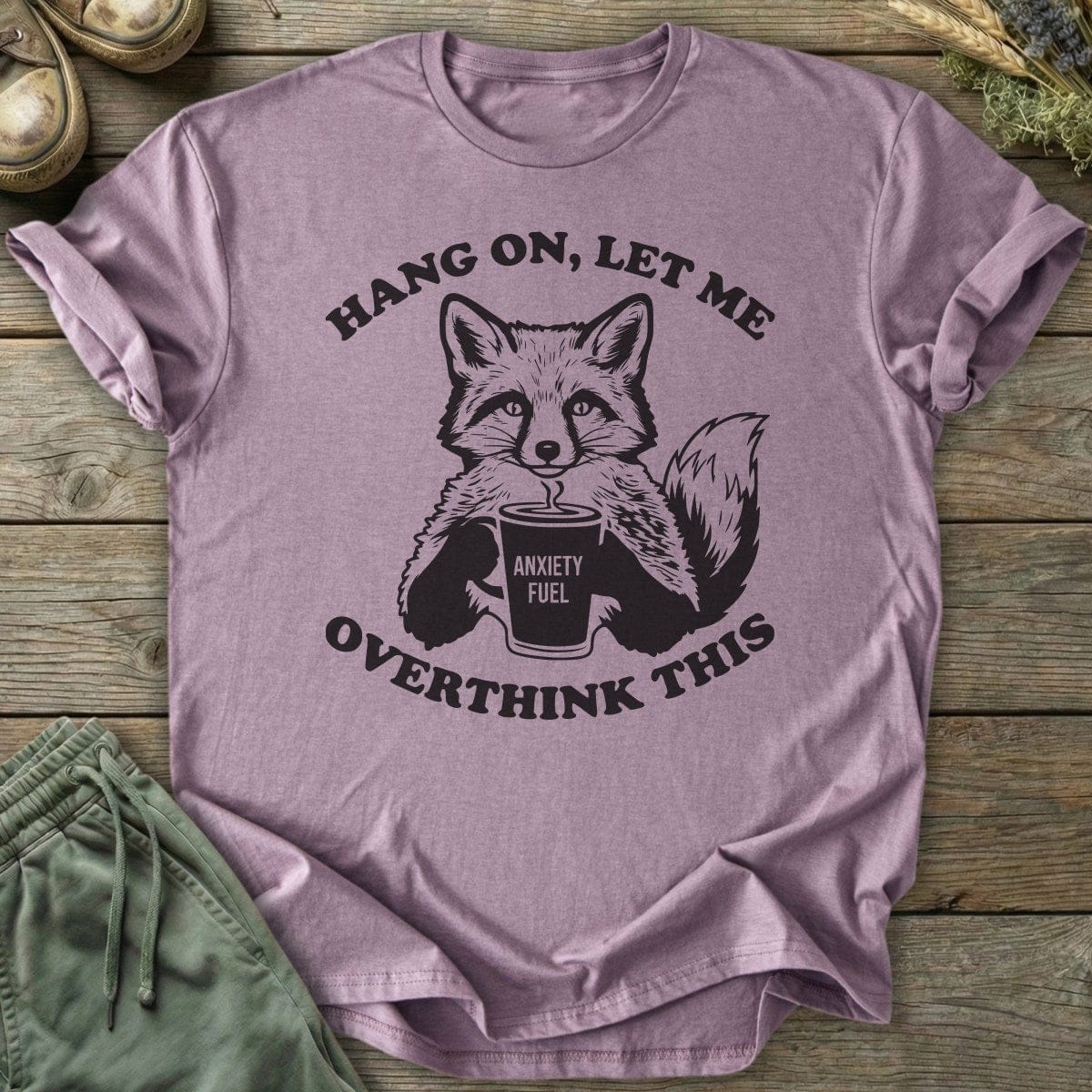 Printify T-Shirt Let Me Overthink T-Shirt