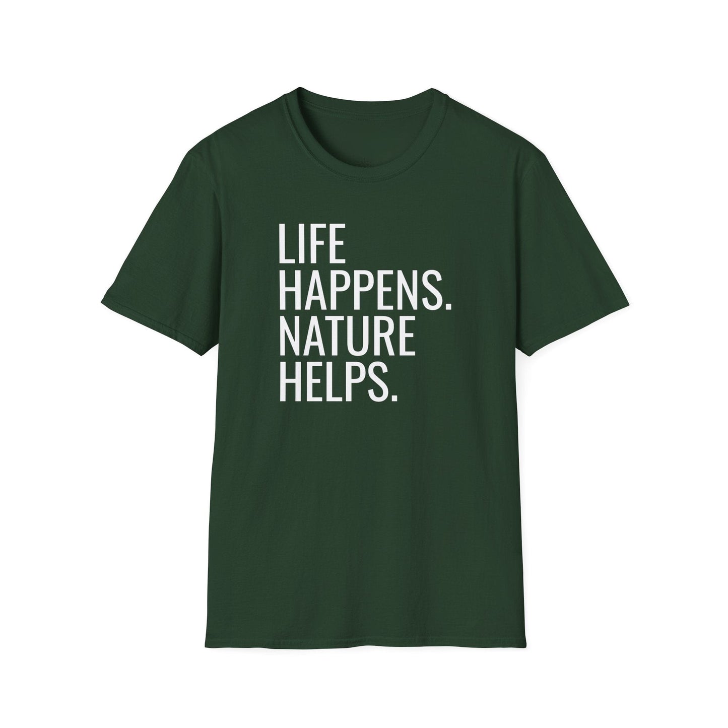 Printify T-Shirt Life Happens T-Shirt