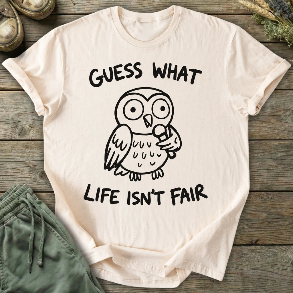 Printify T-Shirt Life Isn't Fair T-Shirt