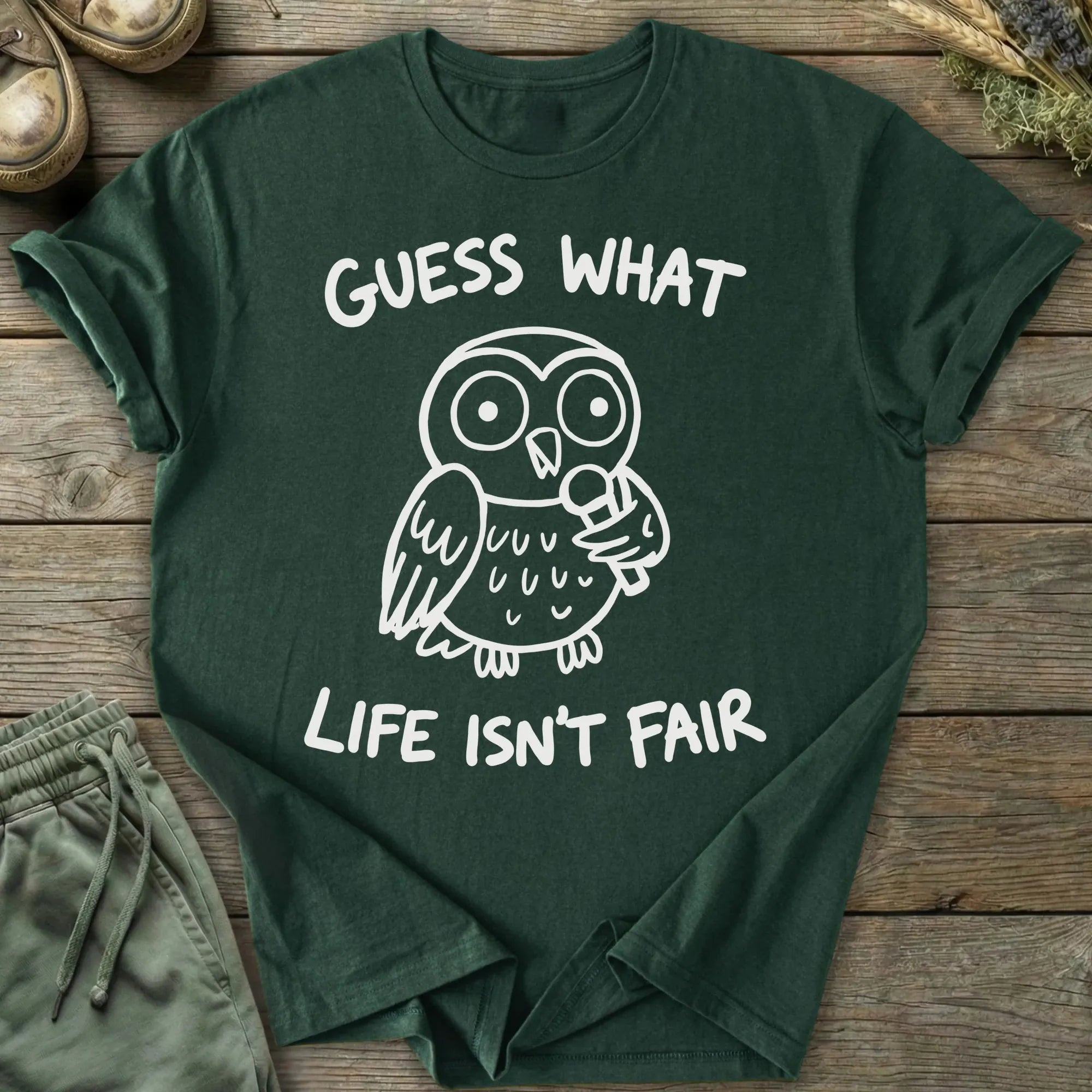 Printify T-Shirt Life Isn't Fair T-Shirt